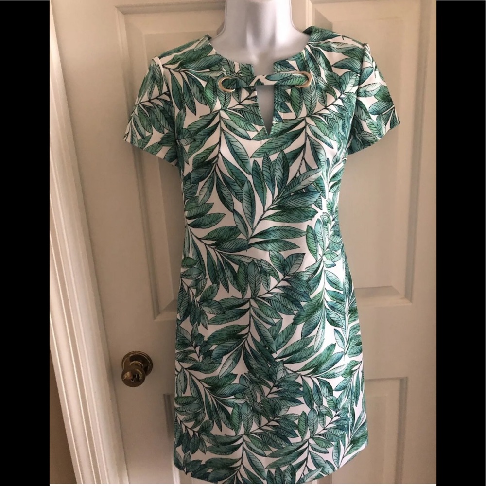 Tommy Hilfiger Sheath Dress, Short Sleeves, Size 2